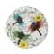 Glitzhome® 9.75" Butterflies & Dragonflies Patterned Cement Stepping Stones Set